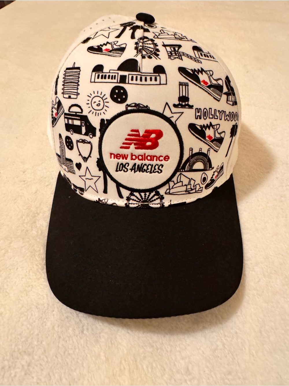 New Balance running Los Angeles hat